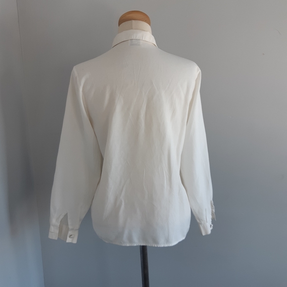 Moda petite Women's button down shirt Size L - Picture 4 of 8